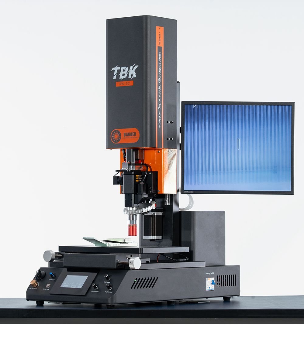 Display line removal laser machine at GSM Carry